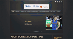 Desktop Screenshot of donkelbickbasketball.com